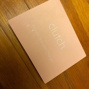 Clutch V3 World's Thinnest Portable Charger PowerBank 3,300mAh (iPhone) pink